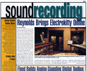 Electrokitty in ProSound News